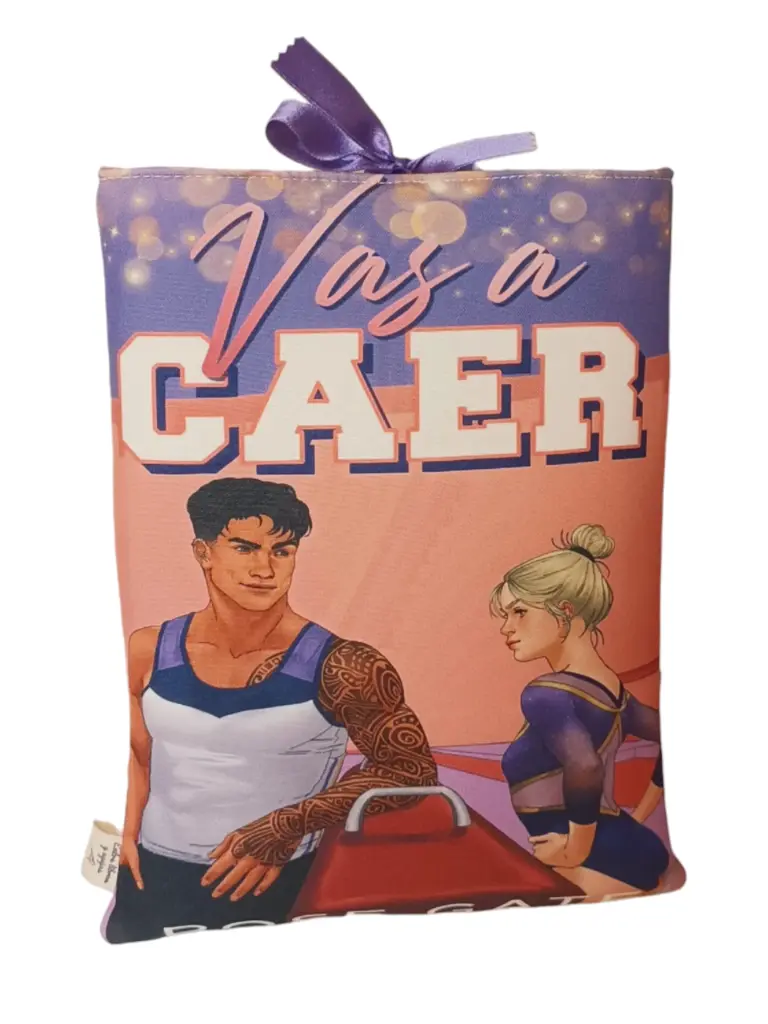 Funda literaria Vas a Caer lazo