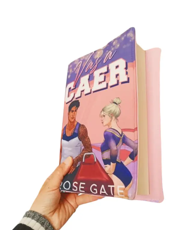 Funda literaria Vas a Caer Solapas