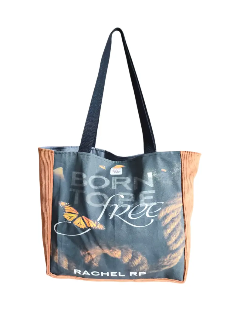 Totebag bilogía Born to be free/Born to be Wild 