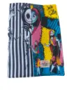 Funda de solapa ajustable Pesadilla antes de navidad colorida