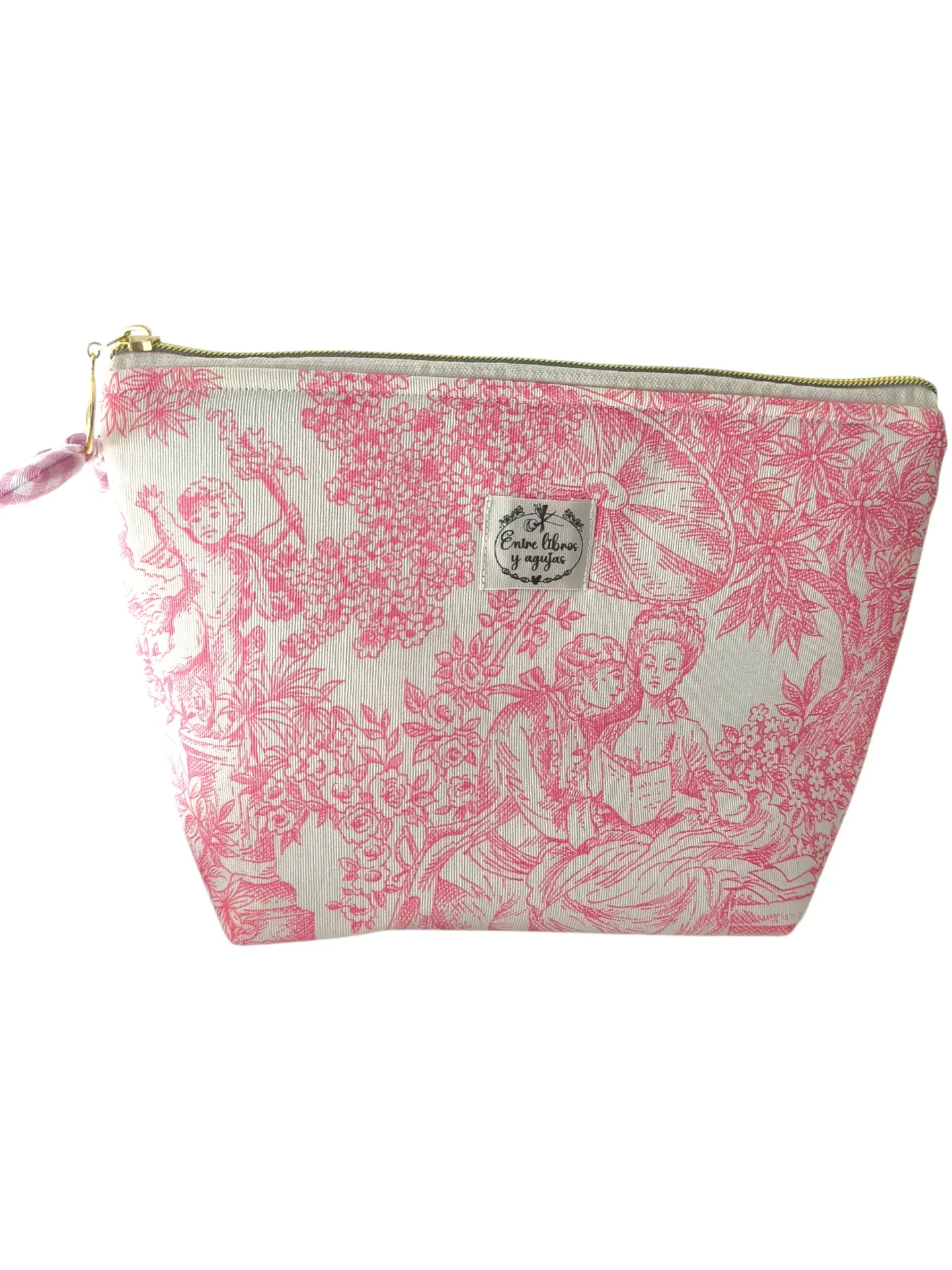 Neceser triangular rosa cartuja