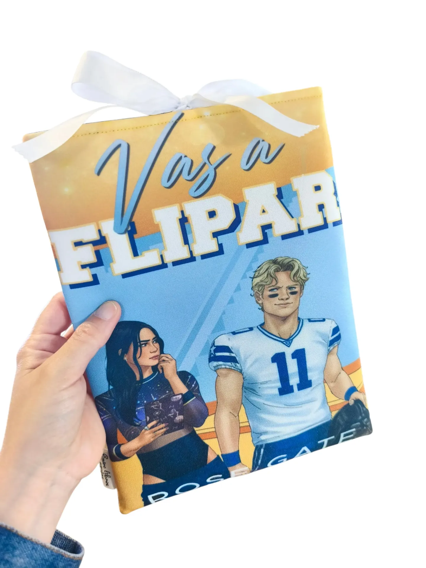 Funda literaria Vas a Saltar lazo Tamaño normal