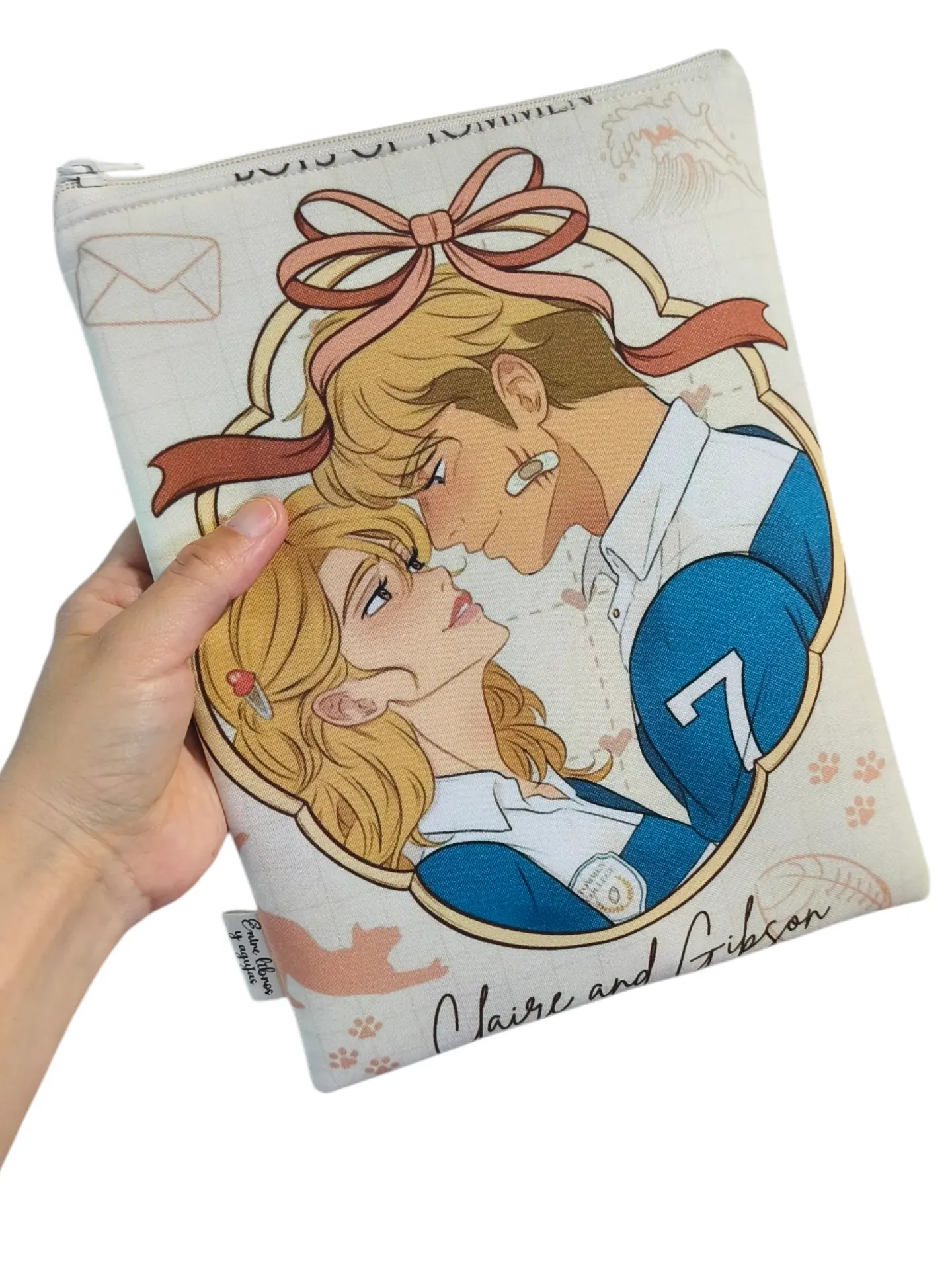 Funda literaria los chicos de tommen Claire and Gibson