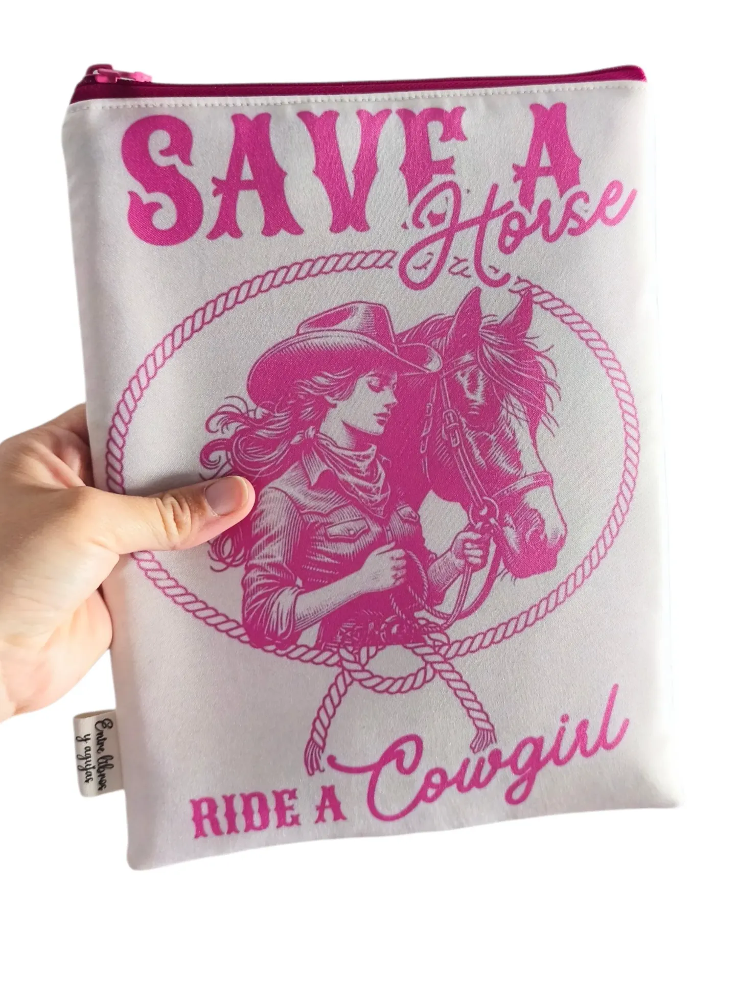 Funda literaria cowboy era