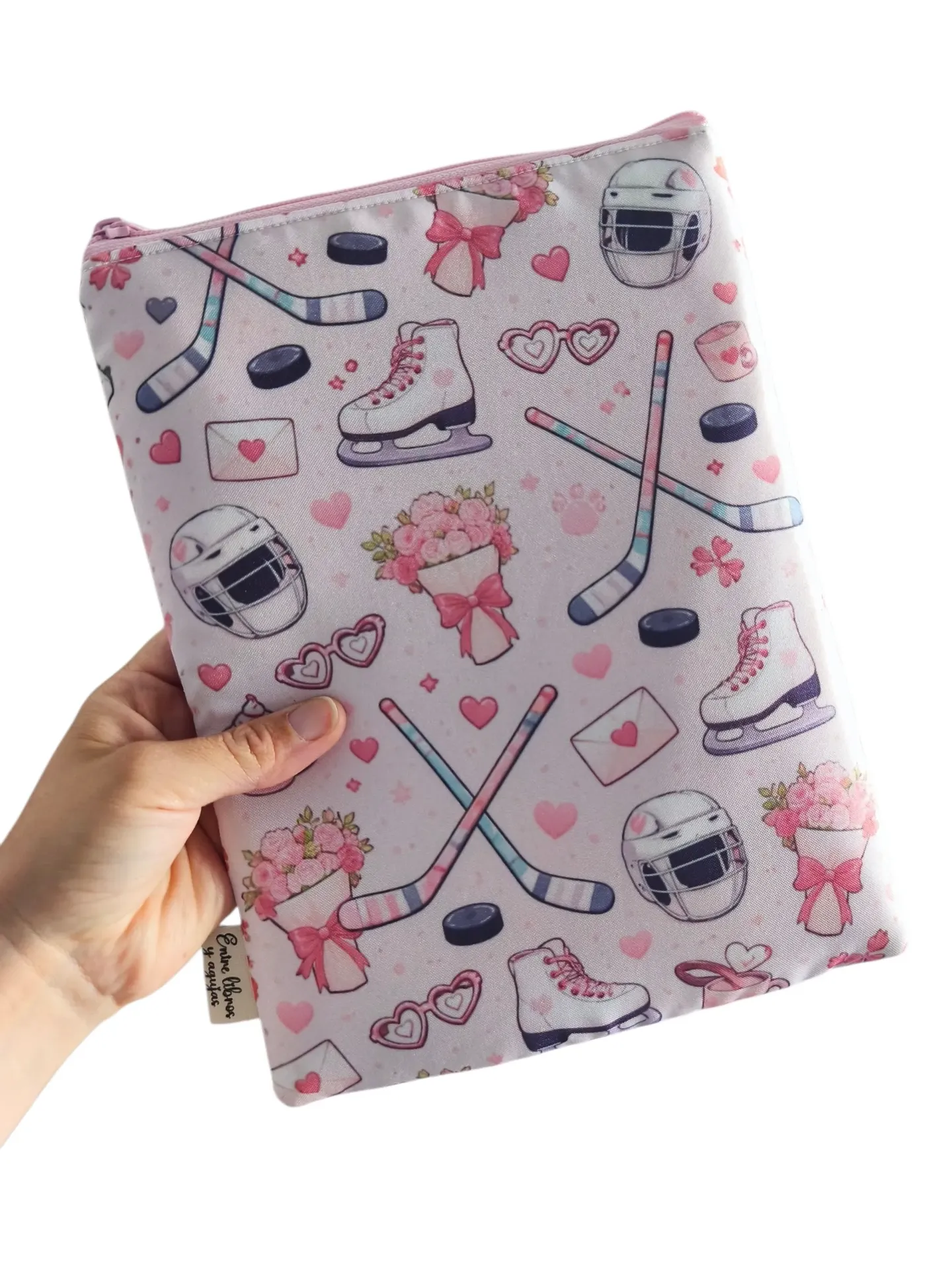 Funda literaria hockey love sport romance